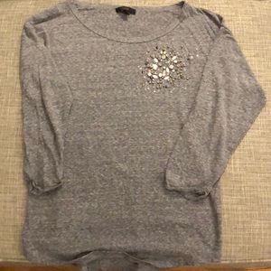 Jcrew 3/4 sleeve top